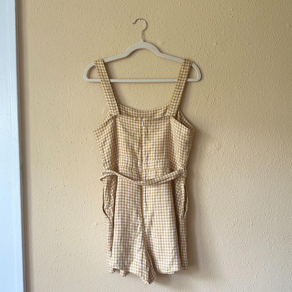 Yellow Gingham Square - image 5